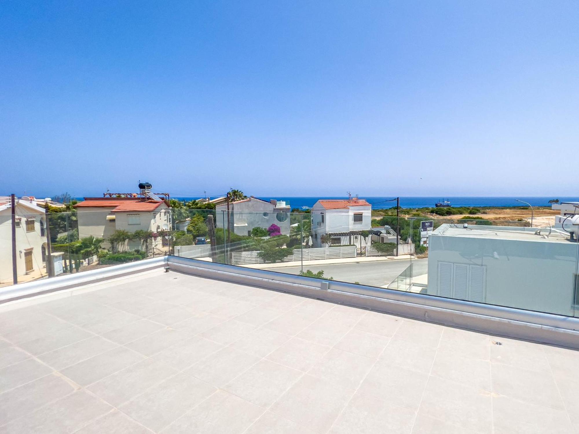 Geo Panoramic Villa +Pool +Game Room +Gym Protaras Eksteriør bilde