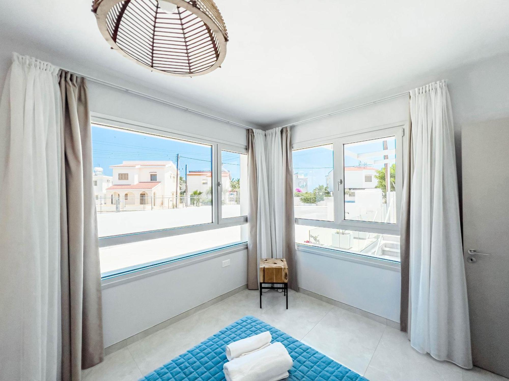 Geo Panoramic Villa +Pool +Game Room +Gym Protaras Eksteriør bilde